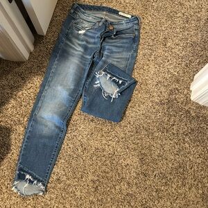BLANK NYC Womens cropped jeans size 27